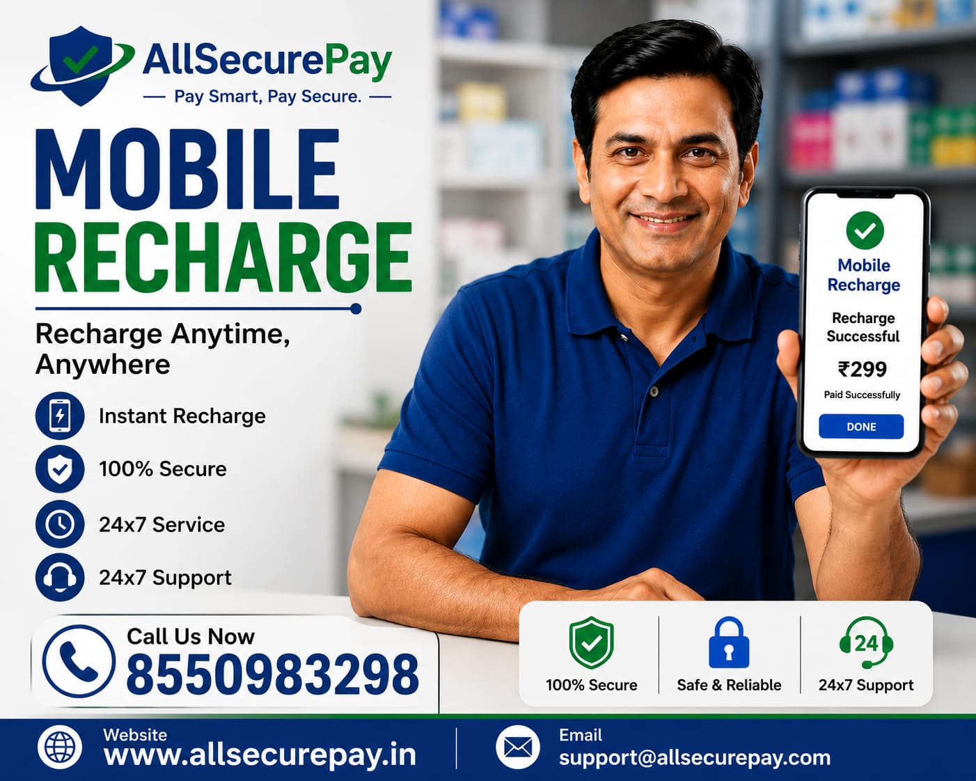 mobile recharge new